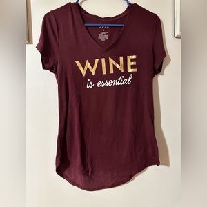 Wine is Essential T shirt